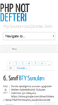 Mobile Screenshot of phpsorunu.com
